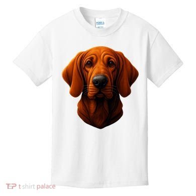 Redbone Coonhound Dog Kids T-Shirt