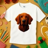 Redbone Coonhound Dog Kids T-Shirt thumb 3