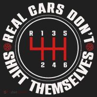 Real Cars Don't Shift Themselves Funny Auto Racing Mechanic  Women's Sweatshirt thumb 2