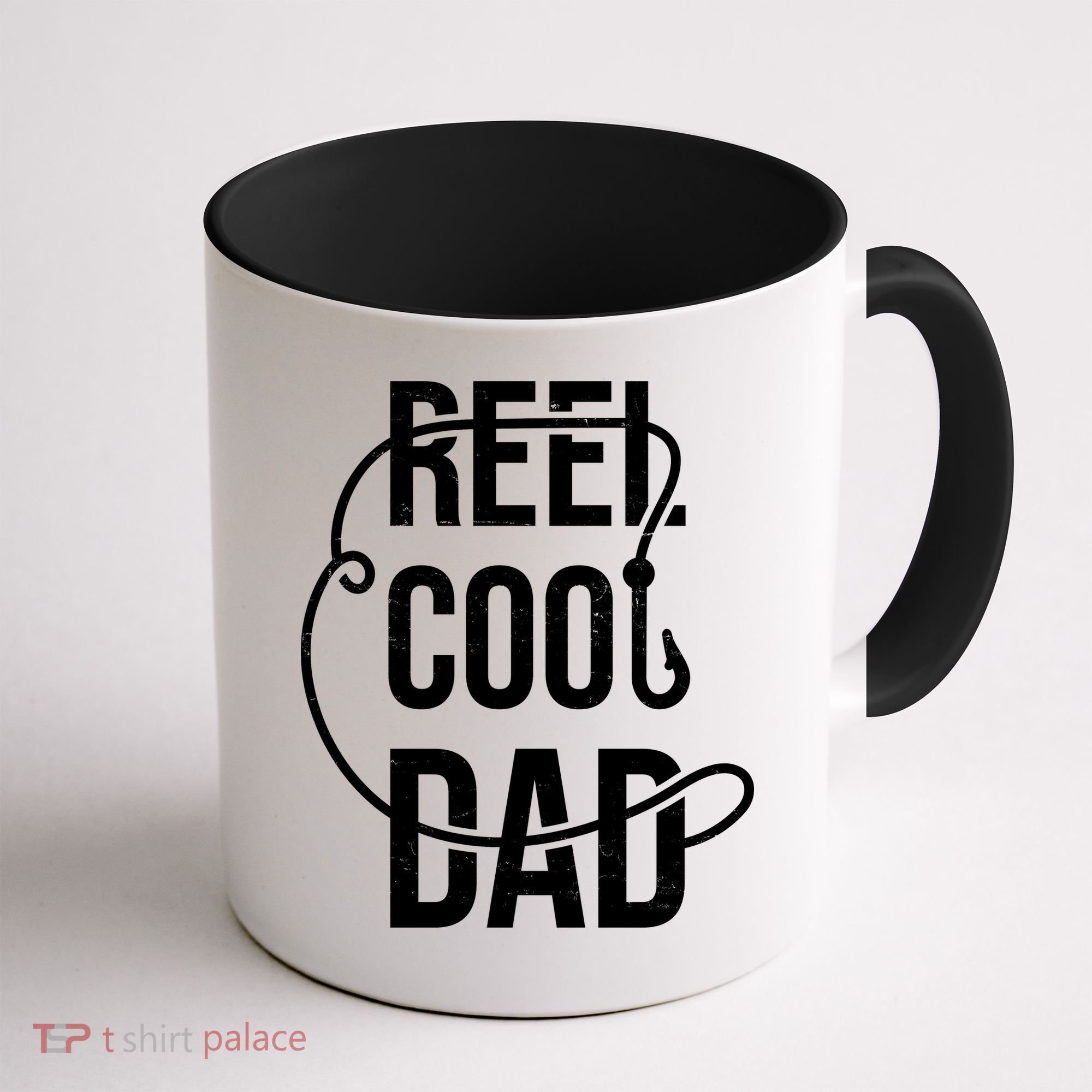 Reel Cool Dad Fishing Lover Gift Coffee Mug
