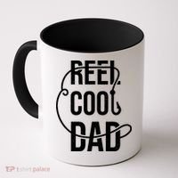 Reel Cool Dad Fishing Lover Gift Coffee Mug thumb 0