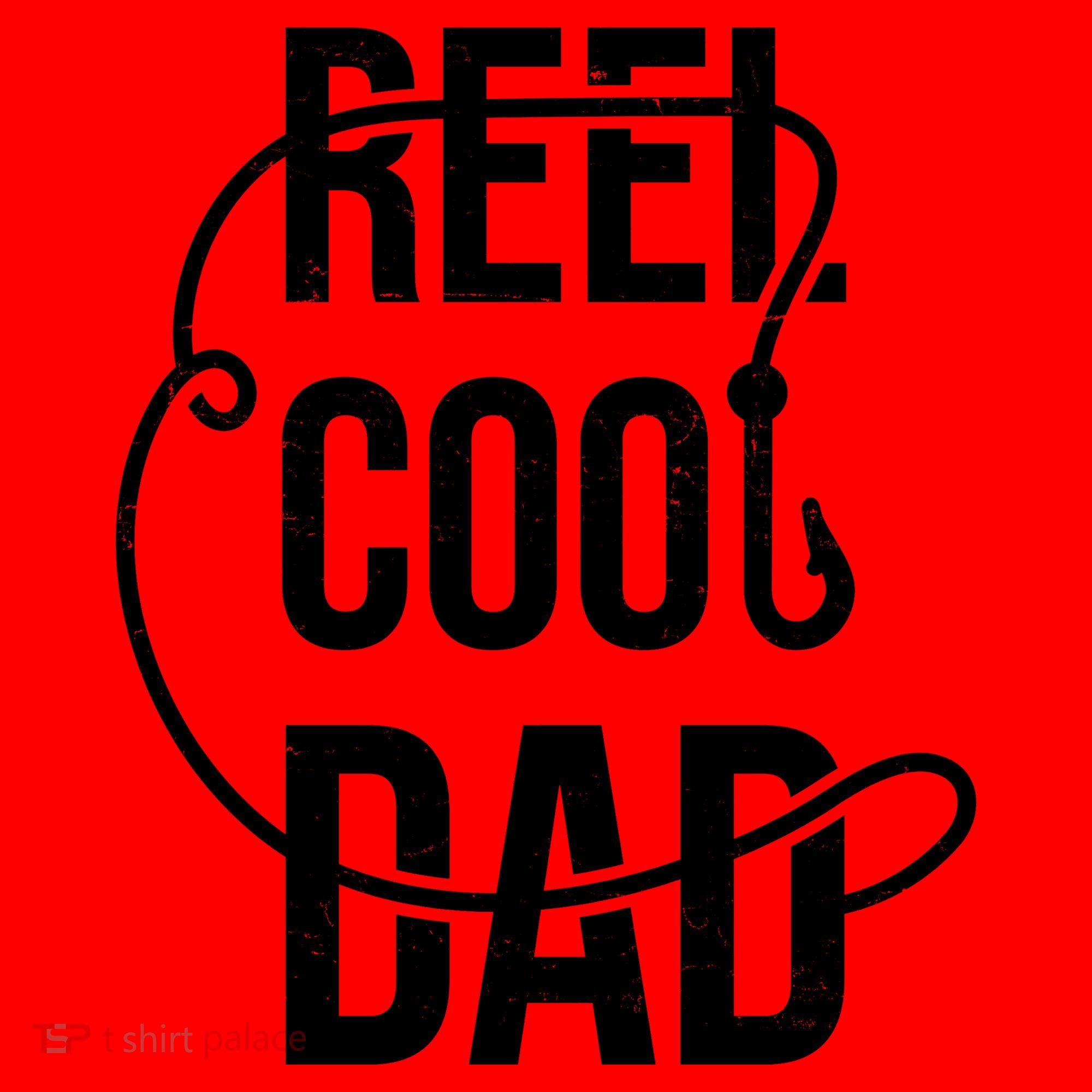 Reel Cool Dad Fishing Lover Gift Santa Hat