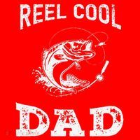 Reel Cool Dad Papa Fisherman Daddy FatherS Day Fishing Gift Santa Hat thumb 1