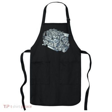 Realistic Car Engine Apron