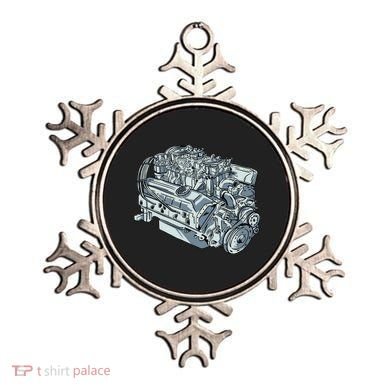 Realistic Car Engine Ornament