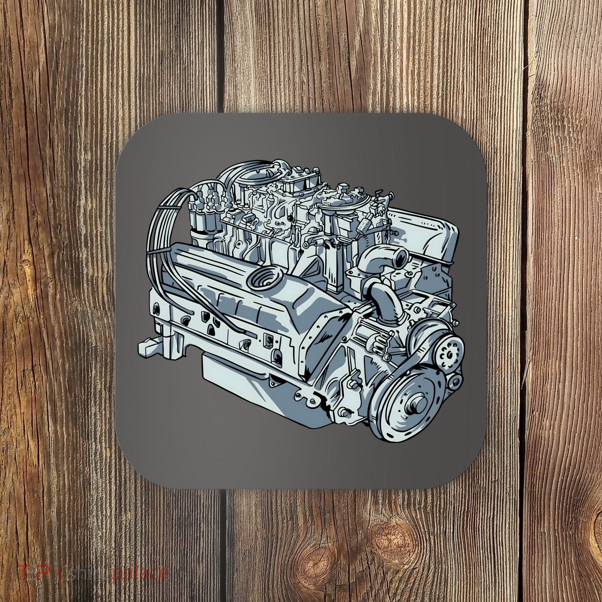 Realistic Car Engine Coaster