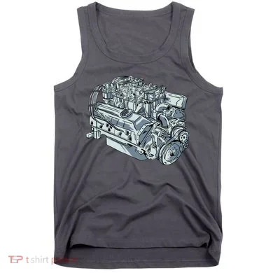 Realistic Car Engine Tank Top