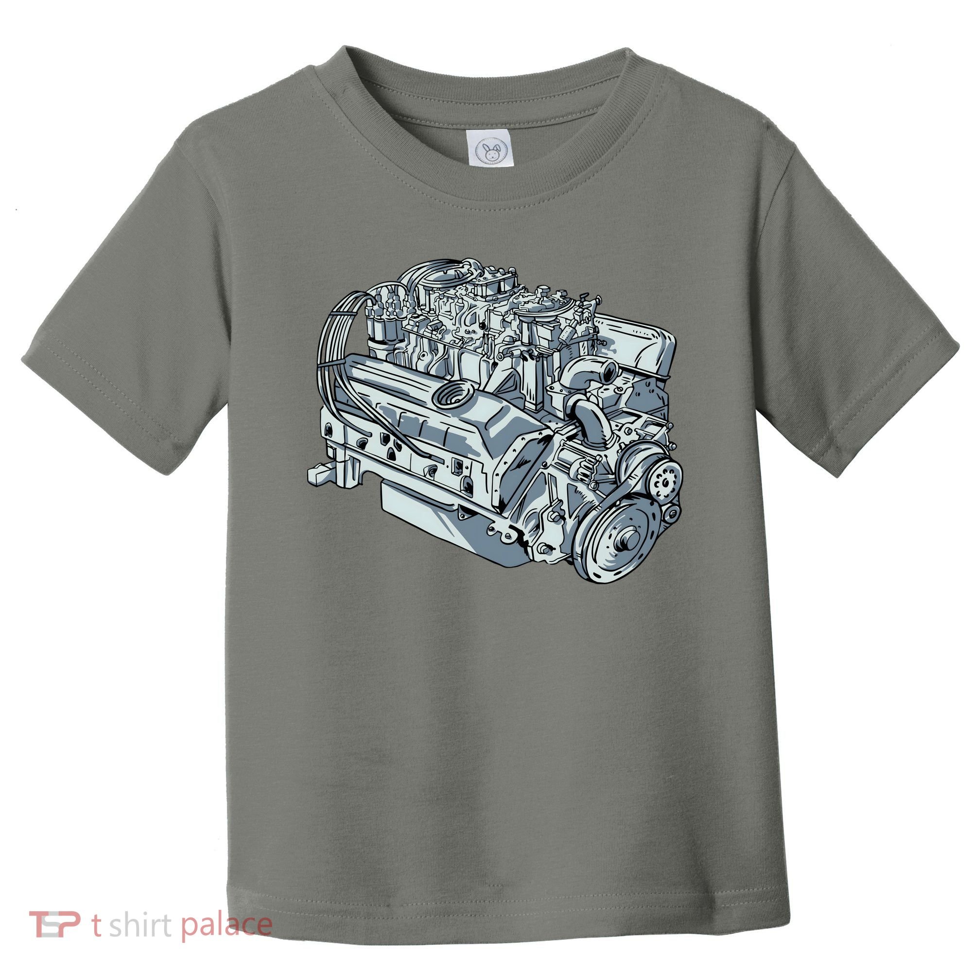 Realistic Car Engine Toddler T-Shirt