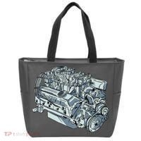 Realistic Car Engine Tote Bag thumb 0
