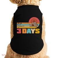 Retro Celebrate Easter A Lot Can Happen In 3 Days Doggie Tank thumb 0