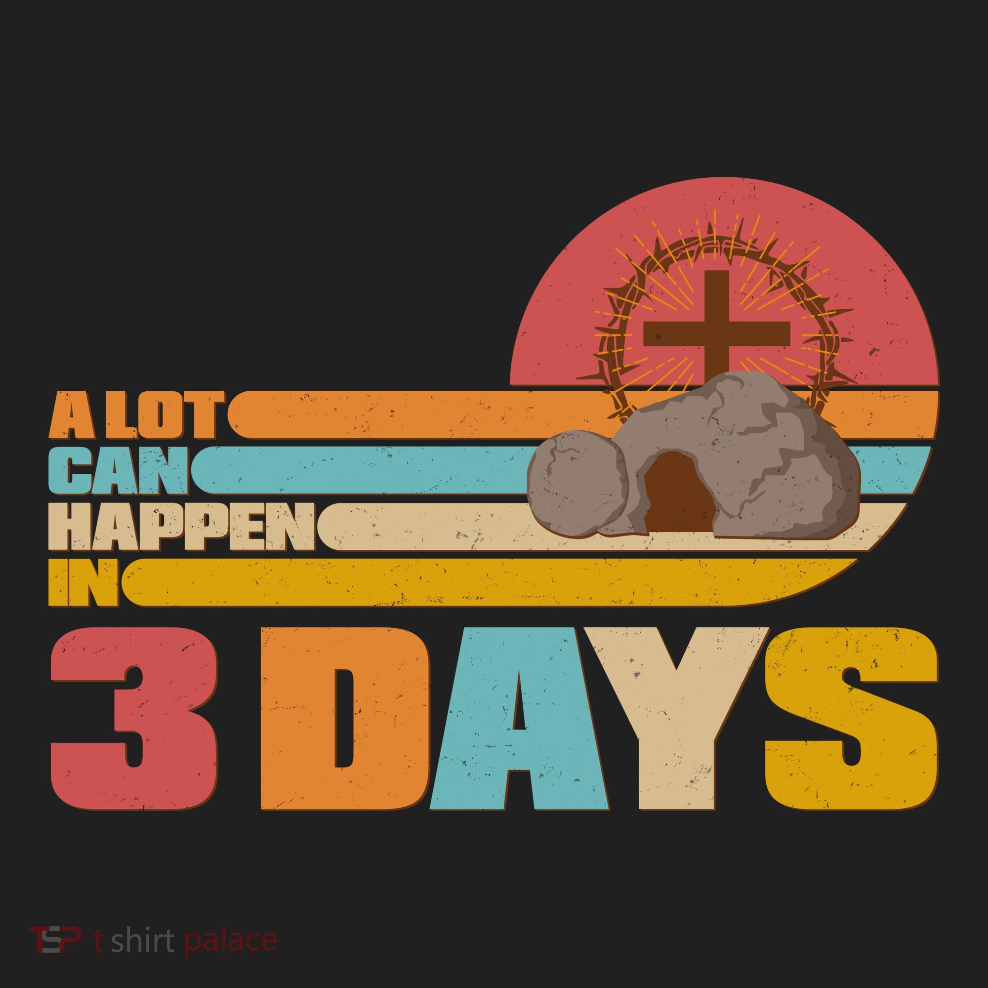 Retro Celebrate Easter A Lot Can Happen In 3 Days Beanie
