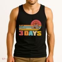 Retro Celebrate Easter A Lot Can Happen In 3 Days Tank Top thumb 3