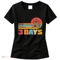 Retro Celebrate Easter A Lot Can Happen In 3 Days Women's T-Shirt thumb 0