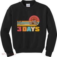Retro Celebrate Easter A Lot Can Happen In 3 Days Kids Sweatshirt thumb 0