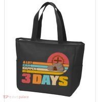 Retro Celebrate Easter A Lot Can Happen In 3 Days Tote Bag thumb 3