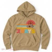 Retro Celebrate Easter A Lot Can Happen In 3 Days Hoodie thumb 0