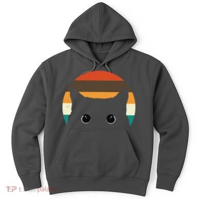 Retro Cat Eyes Vintage Sunset Hoodie