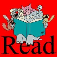 Read Cute Elephant Book Lover Gift Santa Hat thumb 1