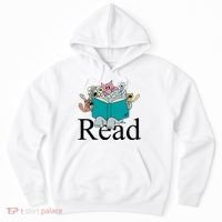 Read Cute Elephant Book Lover Gift Hoodie thumb 0