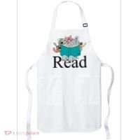 Read Cute Elephant Book Lover Gift Apron thumb 0