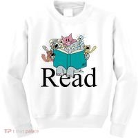 Read Cute Elephant Book Lover Gift Kids Sweatshirt thumb 0