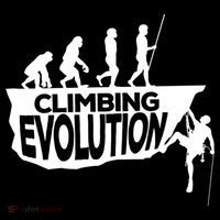 Rock Climbing Evolution Funny Climber Hiker Boulderer Cute Gift Ornament thumb 1