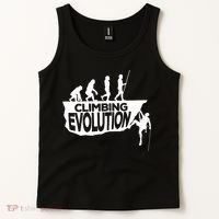 Rock Climbing Evolution Funny Climber Hiker Boulderer Cute Gift Tank Top thumb 2