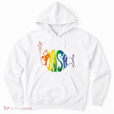 Rainbow Color Fish Cool Hoodie