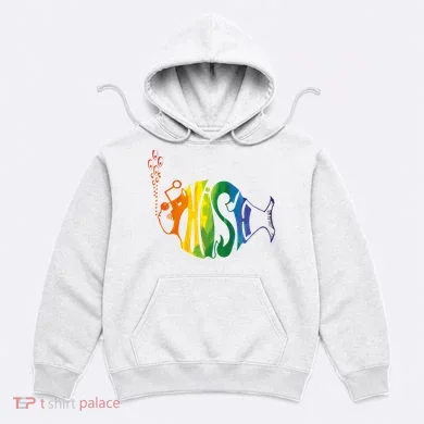 Rainbow Color Fish Cool Hoodie
