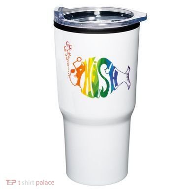 Rainbow Color Fish Cool Tumbler
