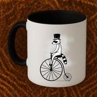 Raccon Circus Funny Fancy Raccon Coffee Mug thumb 2