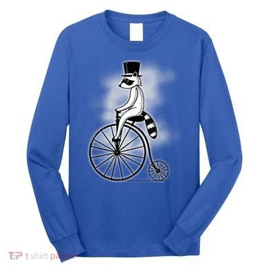 Raccon Circus Funny Fancy Raccon Long Sleeve Shirt