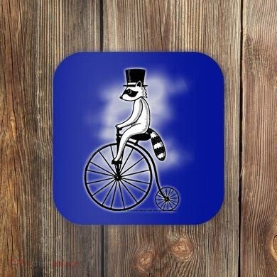 Raccon Circus Funny Fancy Raccon Coaster