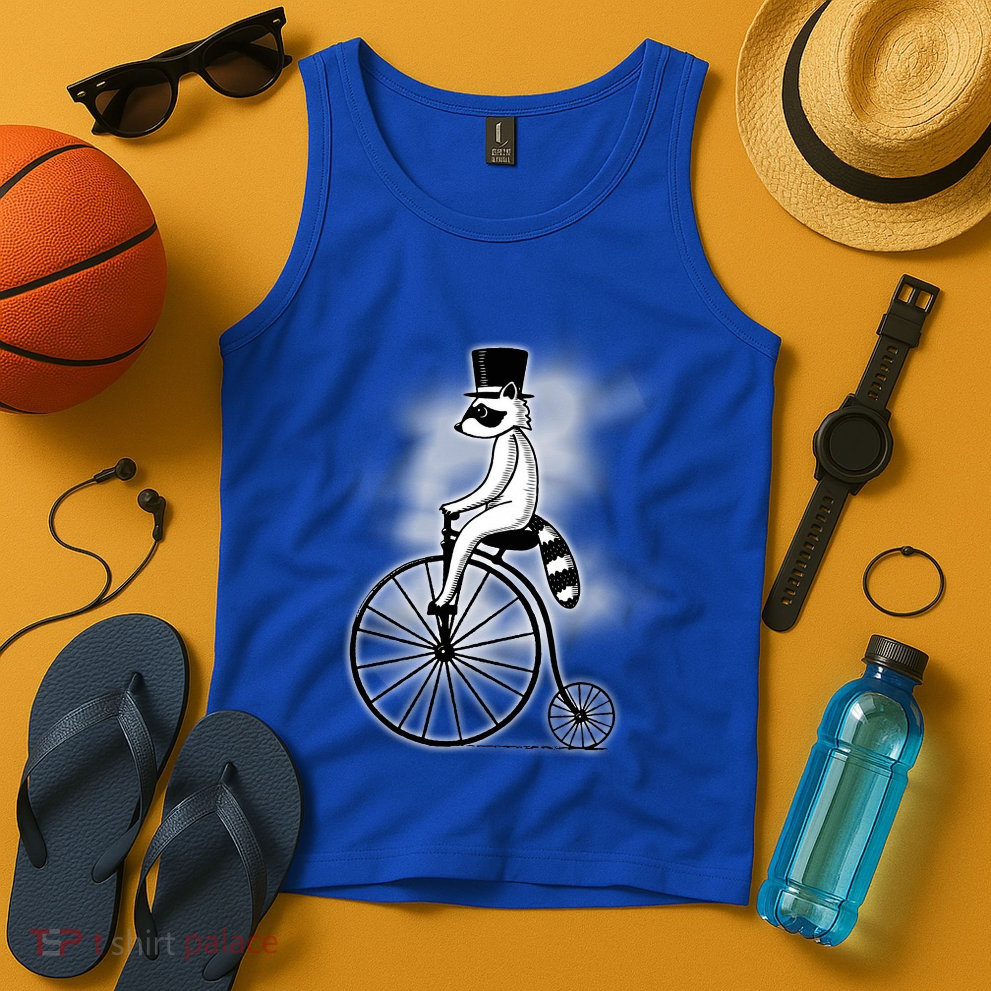 Raccon Circus Funny Fancy Raccon Tank Top