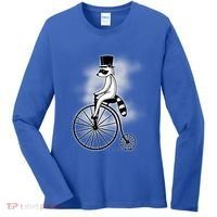 Raccon Circus Funny Fancy Raccon Women's Long Sleeve Shirt thumb 0