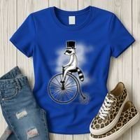 Raccon Circus Funny Fancy Raccon Women's T-Shirt thumb 3