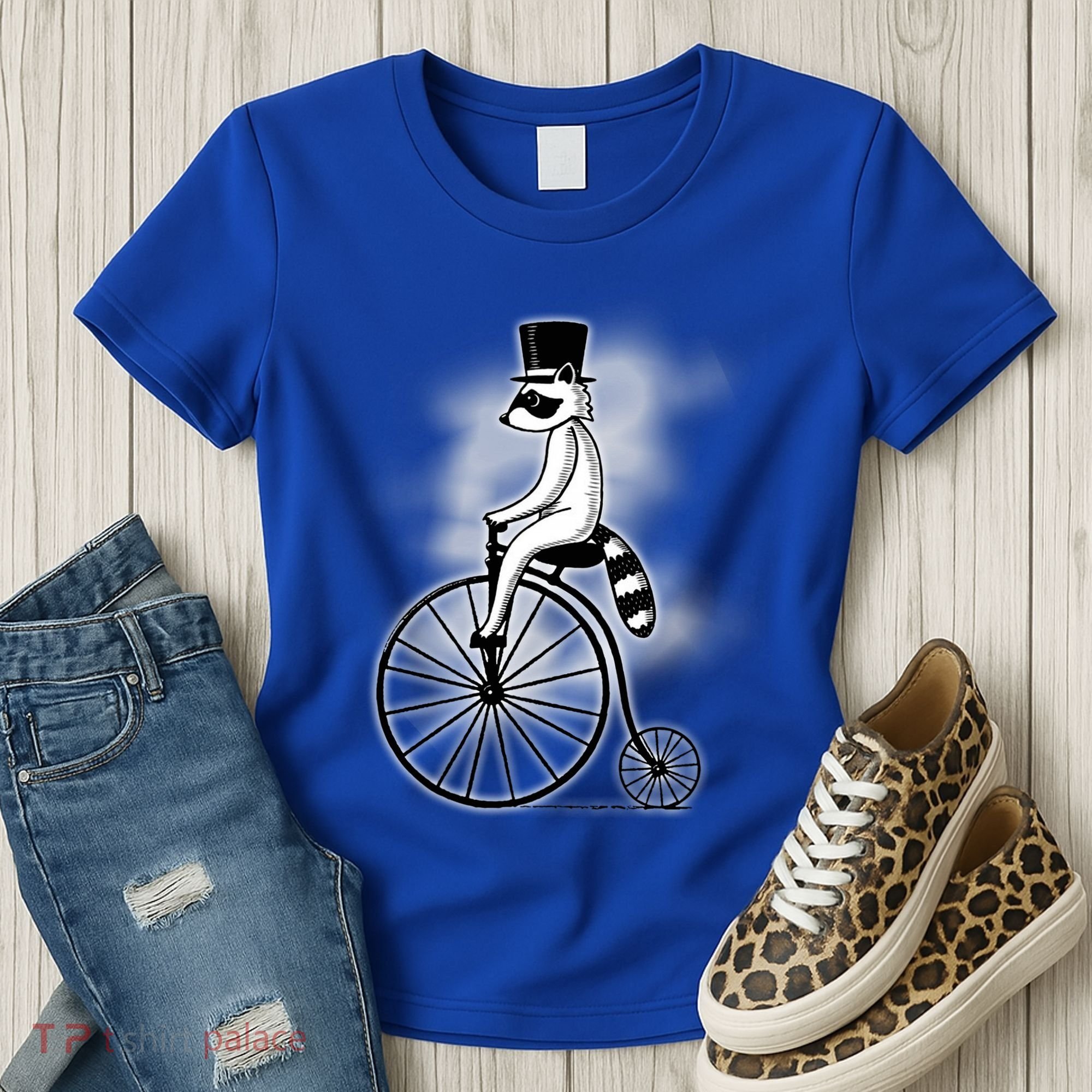 Raccon Circus Funny Fancy Raccon Women's T-Shirt