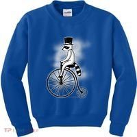 Raccon Circus Funny Fancy Raccon Kids Sweatshirt thumb 0