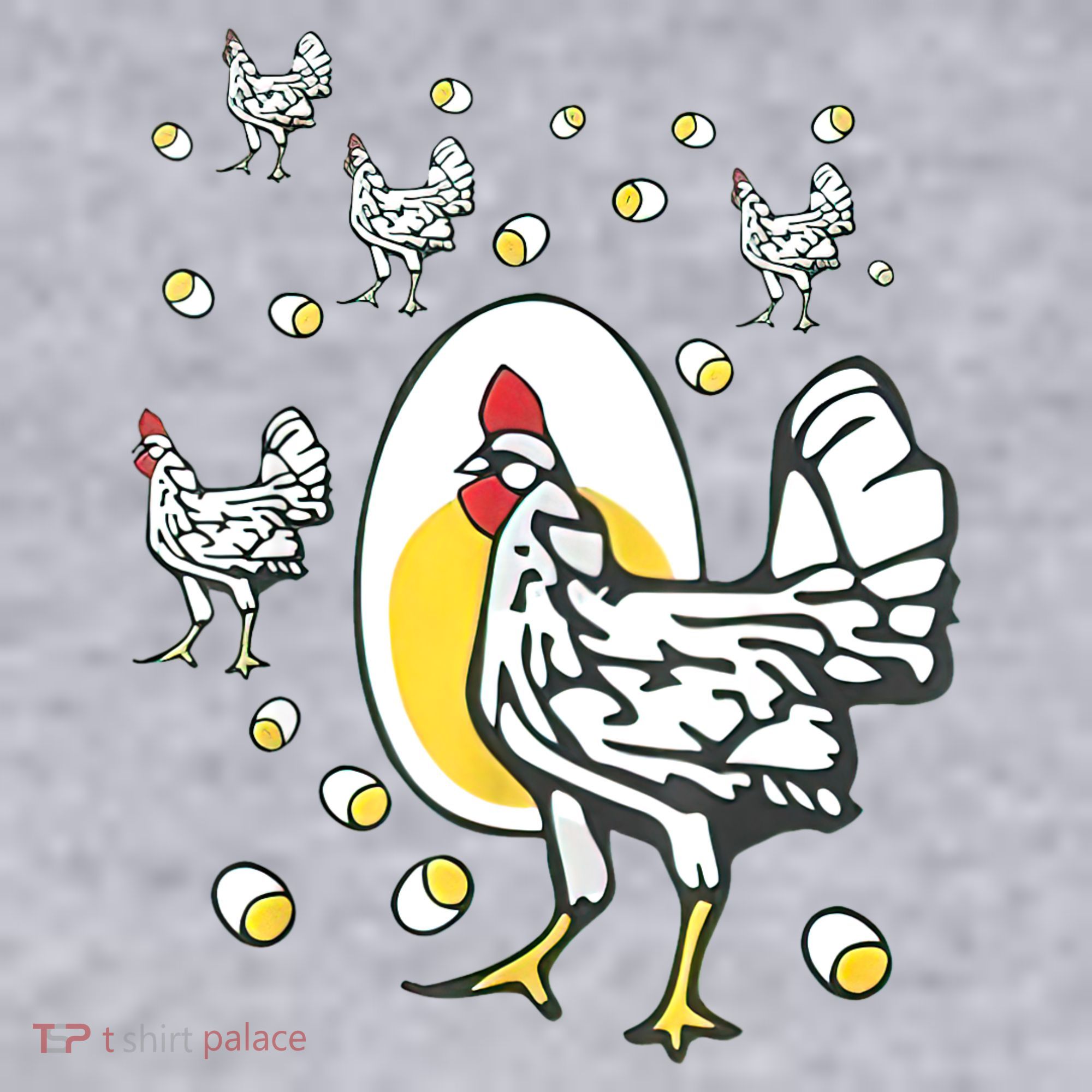 Roseanne Chicken Funny Roseanne Rooster And Egg Women's Sweatshirt