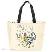 Roseanne Chicken Funny Roseanne Rooster And Egg Tote Bag thumb 0