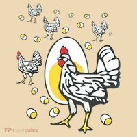 Roseanne Chicken Funny Roseanne Rooster And Egg Tote Bag thumb 4