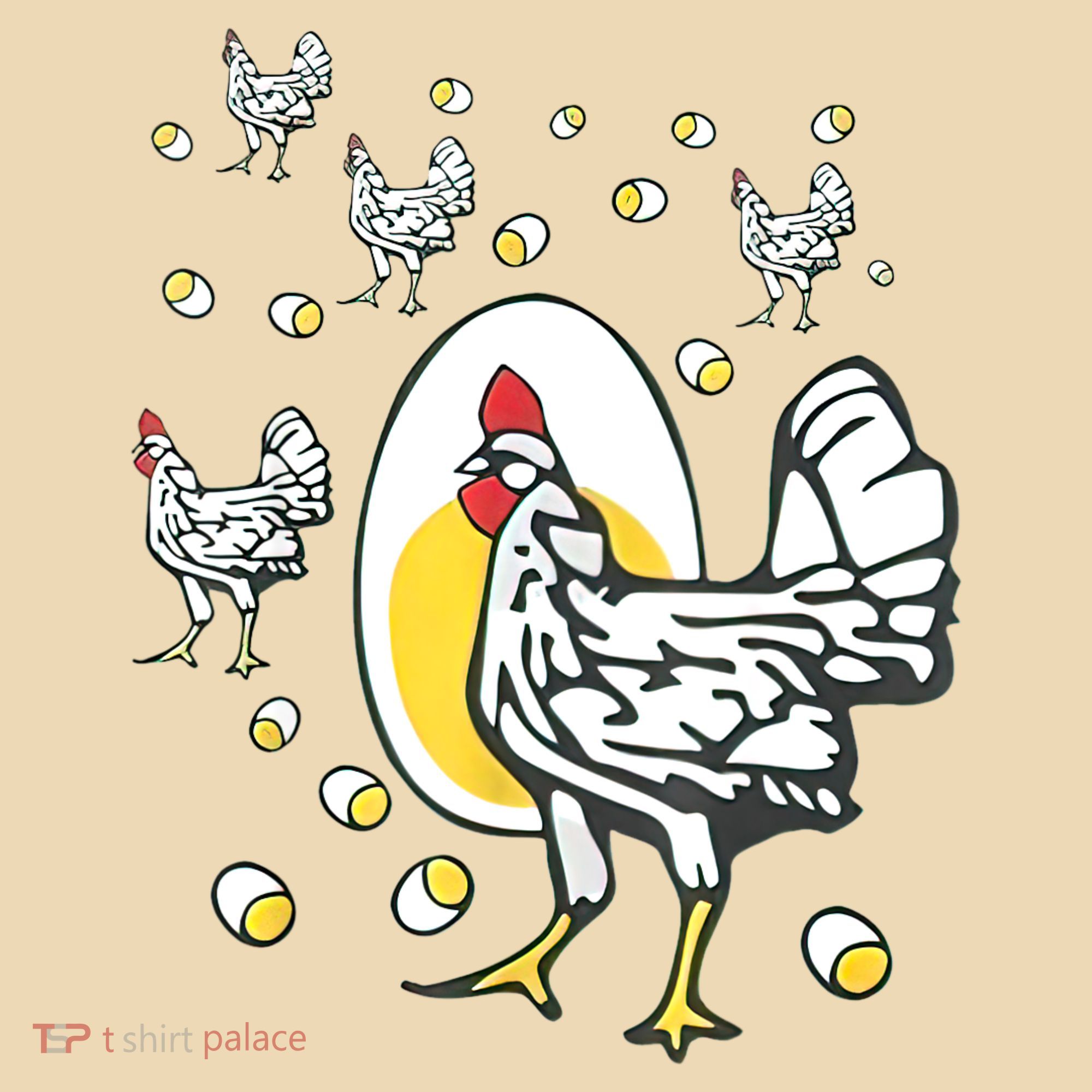 Roseanne Chicken Funny Roseanne Rooster And Egg Tote Bag