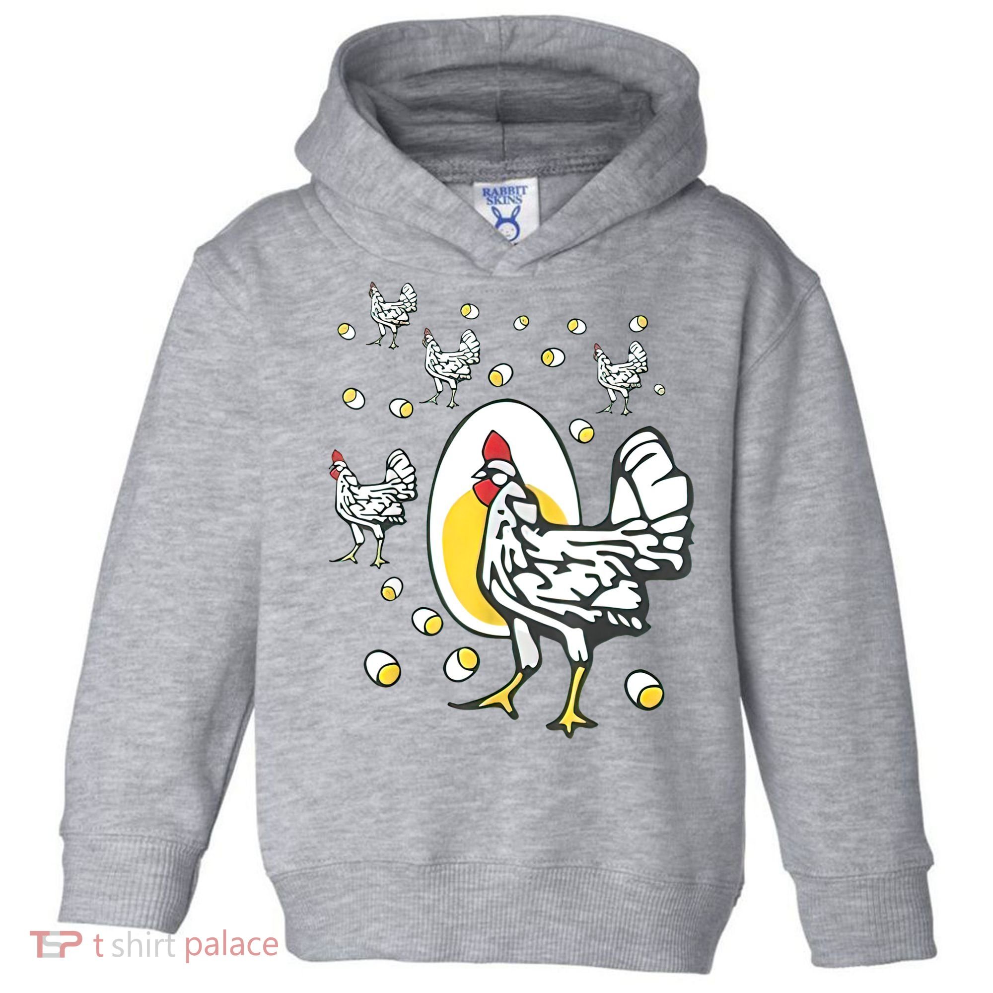 Roseanne Chicken Funny Roseanne Rooster And Egg Toddler Hoodie