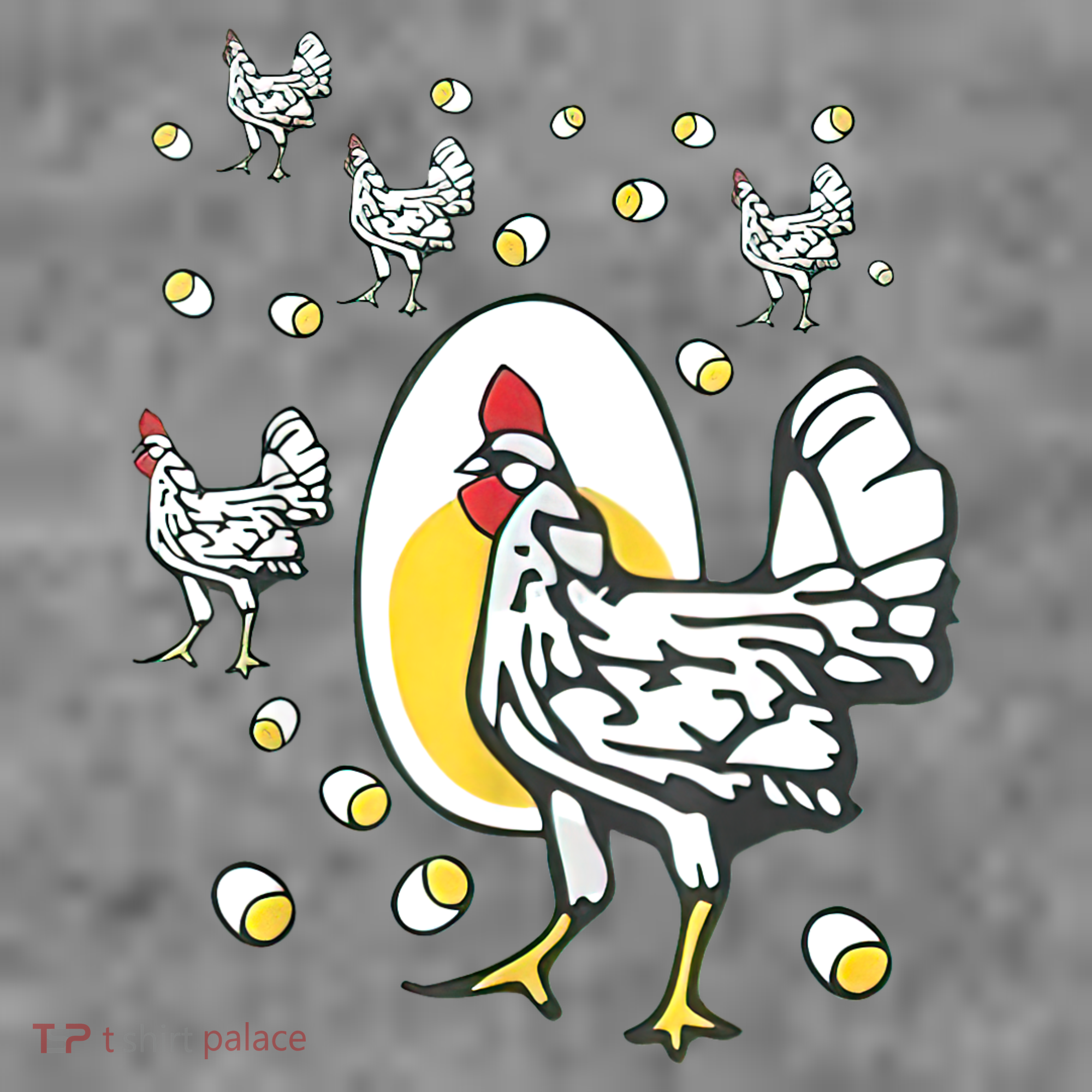 Roseanne Chicken Funny Roseanne Rooster And Egg Toddler Hoodie
