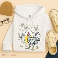 Roseanne Chicken Funny Roseanne Rooster And Egg Hoodie thumb 4