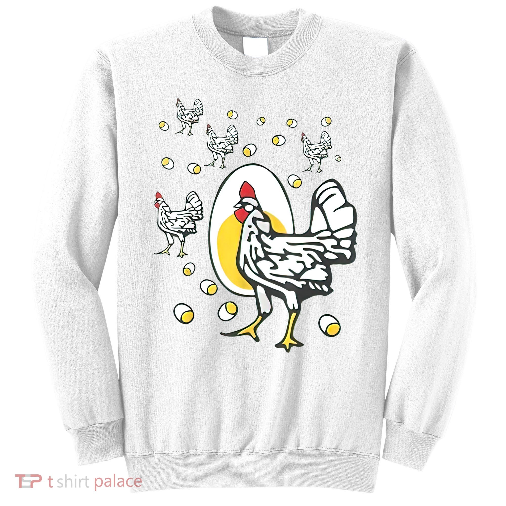 Roseanne Chicken Funny Roseanne Rooster And Egg Sweatshirt