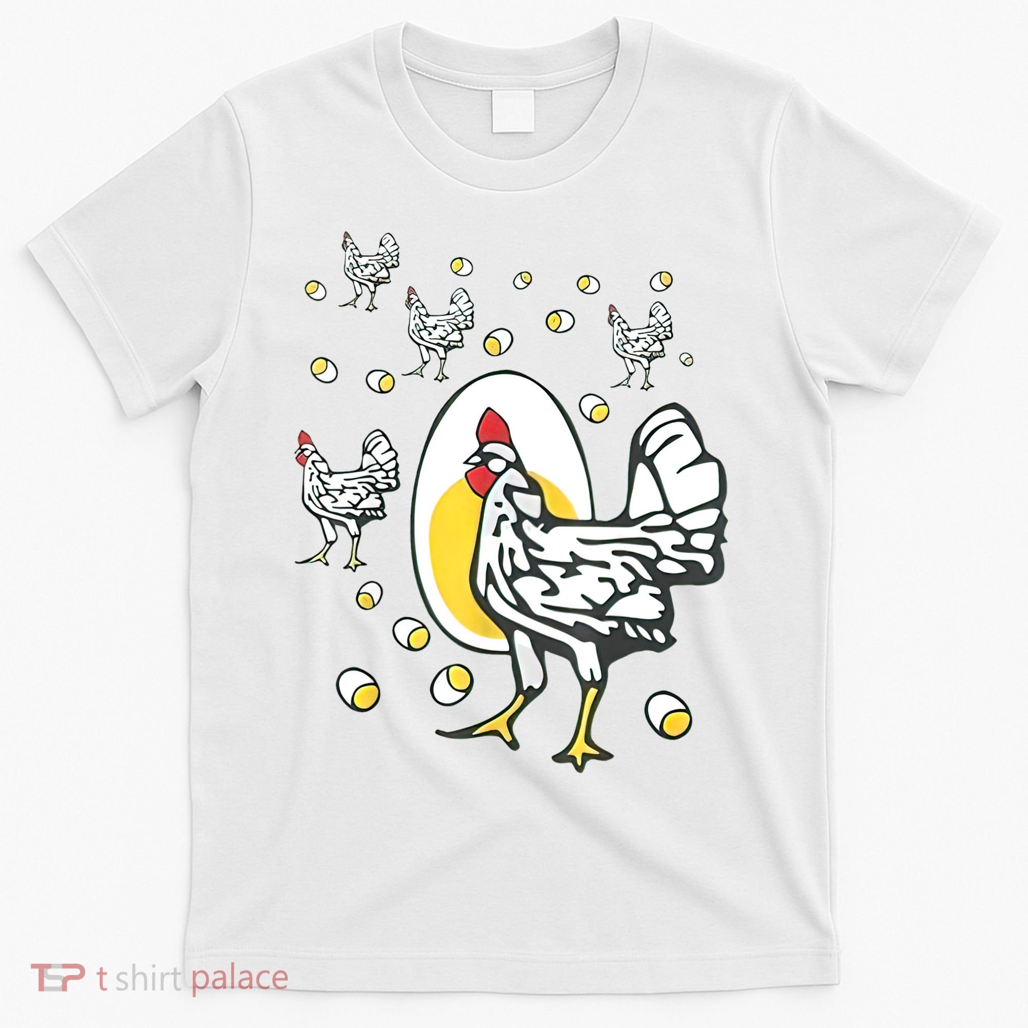 Roseanne Chicken Funny Roseanne Rooster And Egg T-Shirt