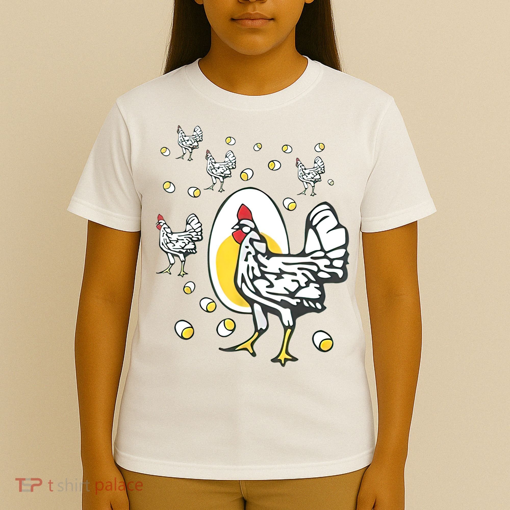 Roseanne Chicken Funny Roseanne Rooster And Egg T-Shirt