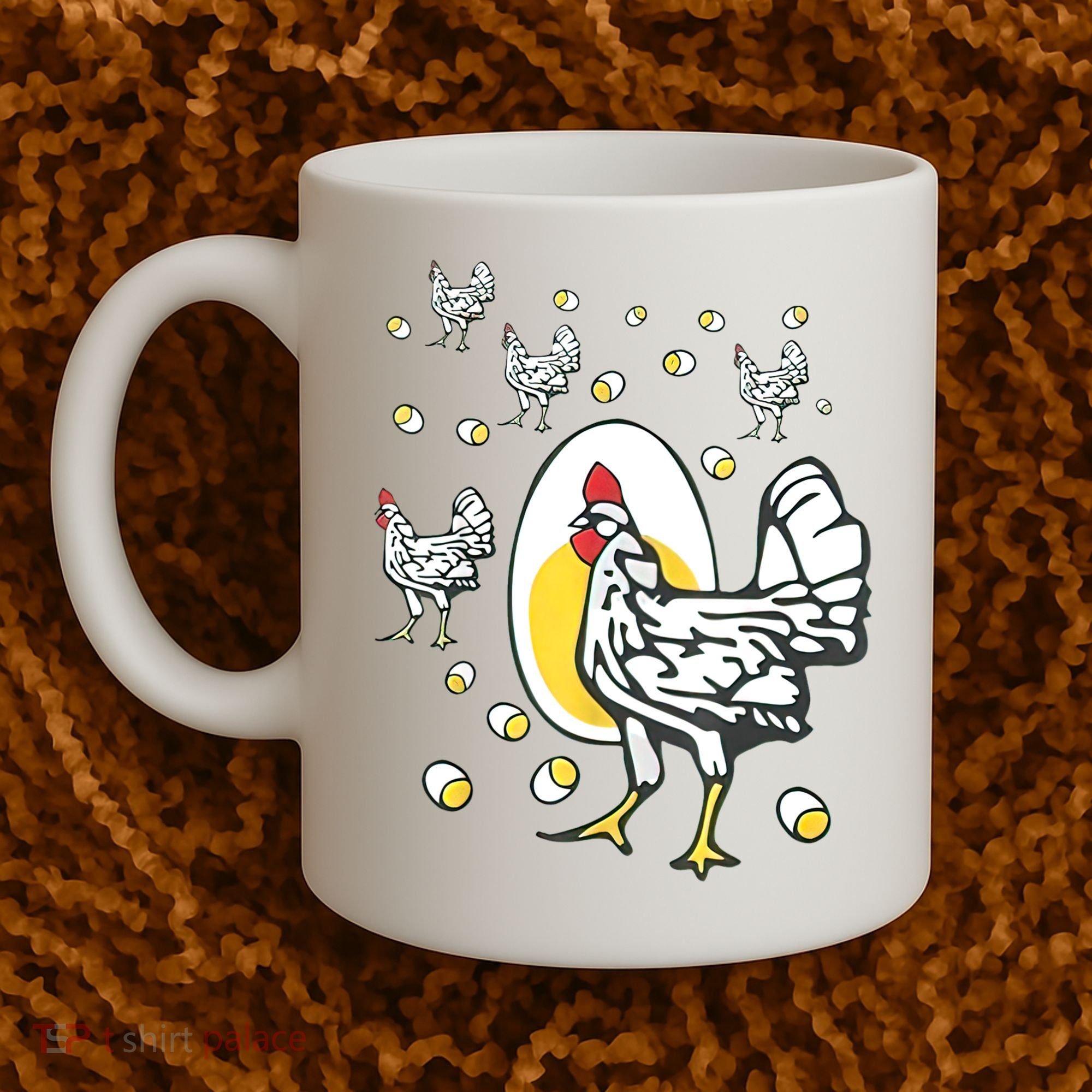 Roseanne Chicken Funny Roseanne Rooster And Egg Coffee Mug