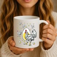 Roseanne Chicken Funny Roseanne Rooster And Egg Coffee Mug thumb 3